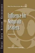 Influence for Nonprofit Leaders