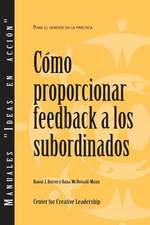 Giving Feedback to Subordinates (Spanish)