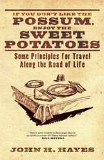 If You Don't Like the Possum, Enjoy the Sweet Potatoes: Some Principles for Travel Along the Road of Life