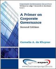 A Primer on Corporate Governance