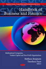 Handbook of Business and Finance