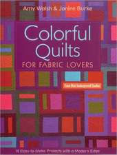 Colorful Quilts for Fabric Lovers-Print-on-Demand-Edition: 10 Easy-To-Make Projects with a Modern Edge from Blue Underground Studios