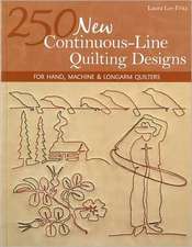 250 New Continuous-Line Quilting Designs-Print-on-Demand-Edition