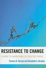 Resistance to Change: A Guide to Harnessing Its Positive Power