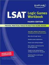 Kaplan LSAT Logic Games Workbook