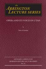 Opera and its Voices in Utah