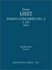 Piano Concerto No. 2, S. 125 - Study Score: Chorus Score