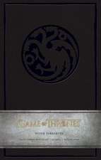 Game of Thrones: House Targaryen Hardcover Ruled Journal