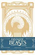 Fantastic Beasts and Where to Find Them Deluxe Hardcover Ruled Journal Macusa