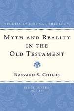 Myth and Reality in the Old Testament