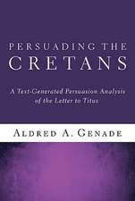 Persuading the Cretans: A Text-Generated Persuasion Analysis of the Letter to Titus