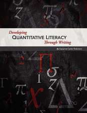 Developing Quantitative Literacy Through Writing