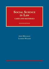 Social Science in Law: Cases and Materials