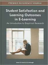 Student Satisfaction and Learning Outcomes in E-Learning