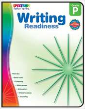 Writing Readiness, Preschool