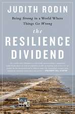 The Resilience Dividend