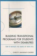 Building Transitional Programs for Students with Disabilities