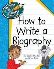 How to Write a Biography