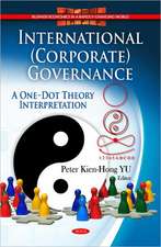 International (Corporate) Governance