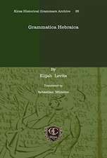 Munster, S: Grammatica Hebraica