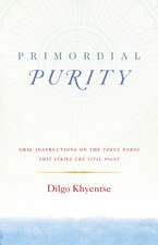 Primordial Purity: Oral Instructions on the Three Words That Strike the Vital Point