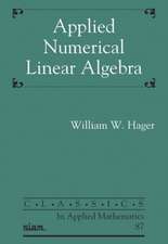 Applied Numerical Linear Algebra