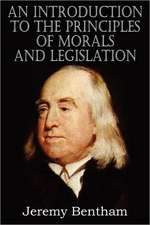 An Introduction to the Principles of Morals and Legislation