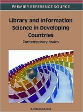 Library and Information Science in Developing Countries