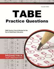 Tabe Practice Questions