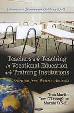 Teachers & Teaching in Vocational Education & Training Institutions