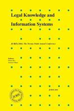 Legal Knowledge and Information Systems