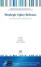 STRATEGIC CYBER DEFENSE