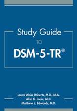 Study Guide to Dsm-5-Tr(r)