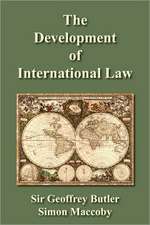 The Development of International Law