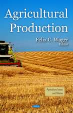 Agricultural Production