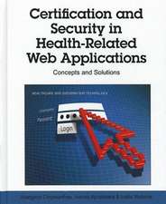 Certification and Security in Health-Related Web Applications