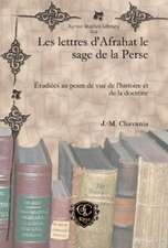 Les lettres d'Afrahat le sage de la Perse