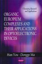 Organic Europium Complexes & Their Applications in Optoelectronic Devices