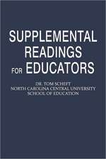 Supplemental Readings for Educators