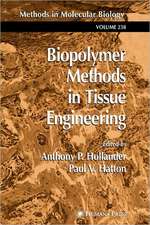 Biopolymer Methods in Tissue Engineering