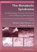 The Metabolic Syndrome:: Epidemiology, Clinical Treatment, and Underlying Mechanisms