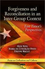 Forgiveness & Reconciliation in an Intergroup Context