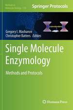 Single Molecule Enzymology