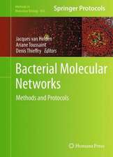 Bacterial Molecular Networks: Methods and Protocols