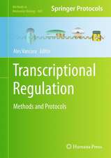 Transcriptional Regulation: Methods and Protocols