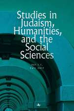 Studies in Judaism, Humanities, and the Social Sciences