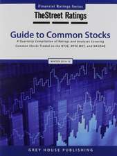 Thestreet Ratings Guide to Common Stocks, Winter 14/15