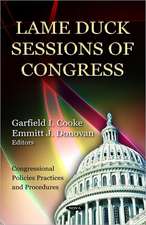 Lame Duck Sessions of Congress