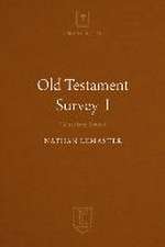 Old Testament Survey I