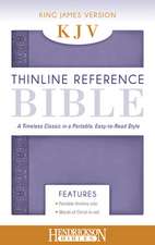 Thinline Reference Bible-KJV: Prepared According to the Vocalization, Accents, and Masora of Aaron Ben Moses Ben Asher in the Leningrad Codex